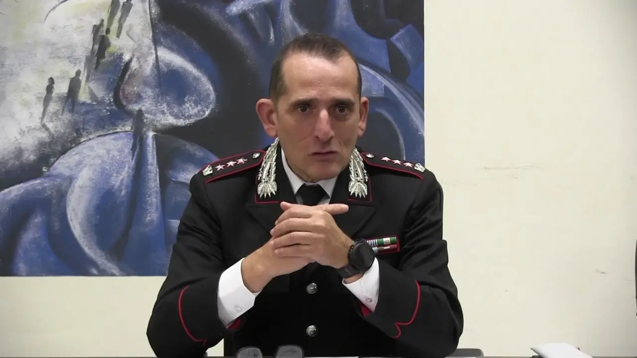 Raffaele Giovinazzo comandante provinciale dei carabinieri di Crotone