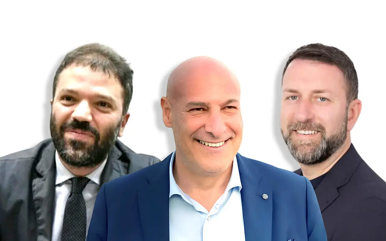 Da sinistra: Cretella, Voce e Megna