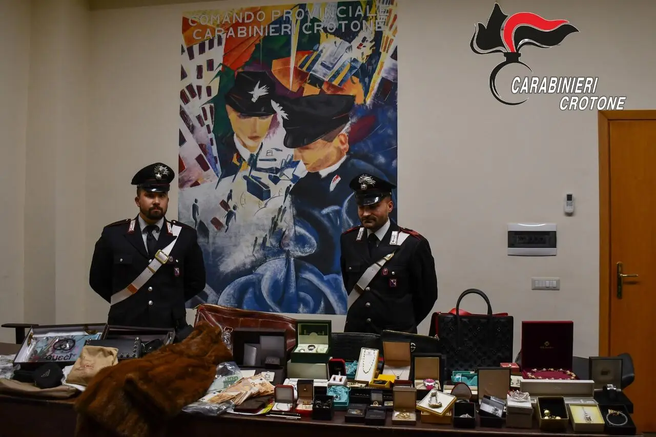 Foto: il primo sequestro effettuato dai carabinieri