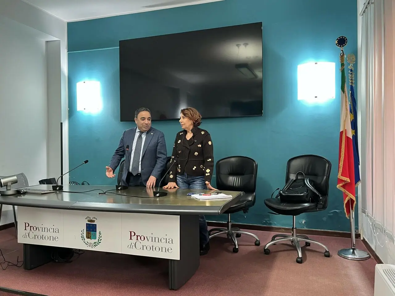 Sergio Ferrari e Alba Fusto