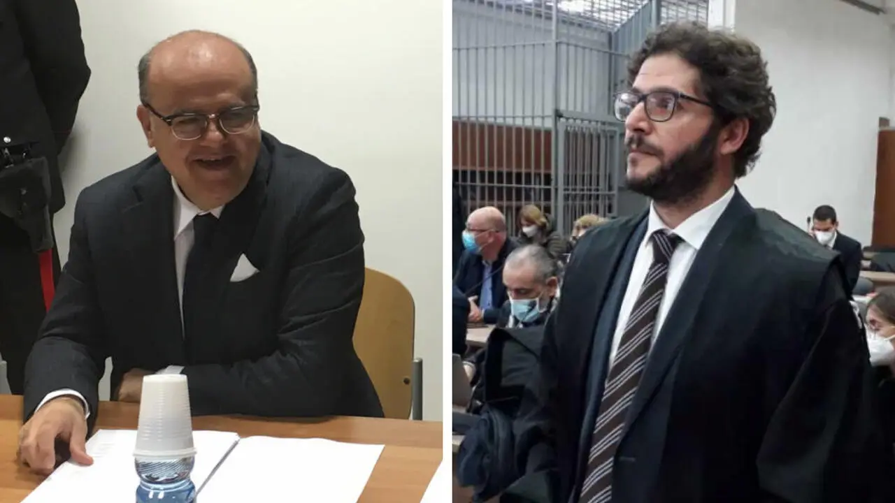 Da sinistra: i magistrati Curcio e Guarascio