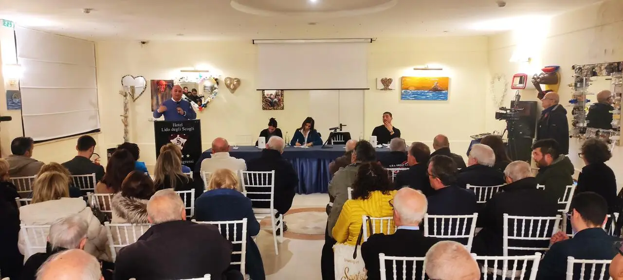 Un momento dell'assemblea dello scorso 13 febbraio
