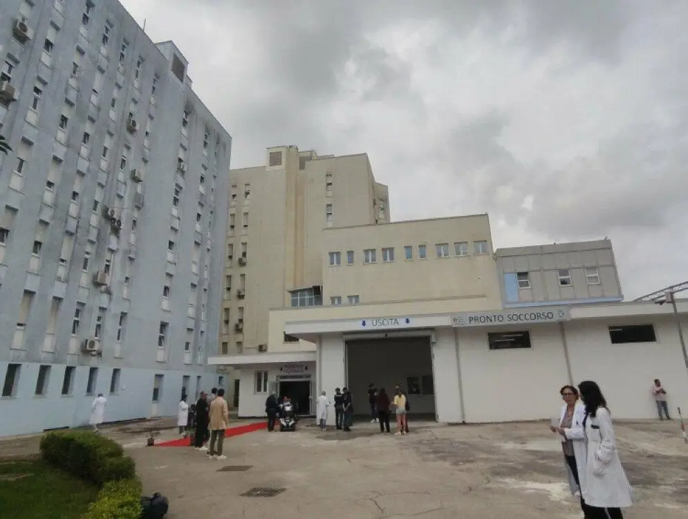 Ospedale di Crotone, entrata del nuovo Pronto soccorso