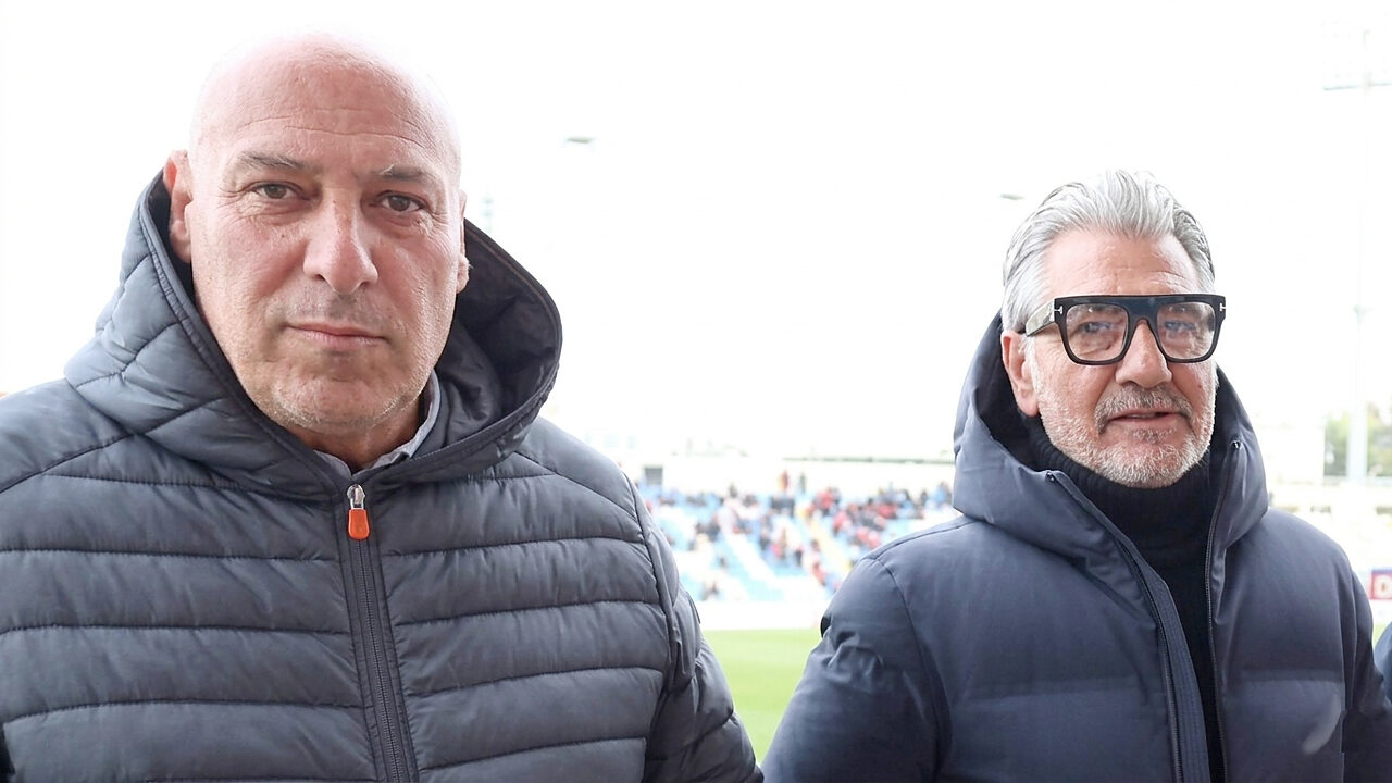 Da sinistra: il sindaco Voce e il patron Vrenna