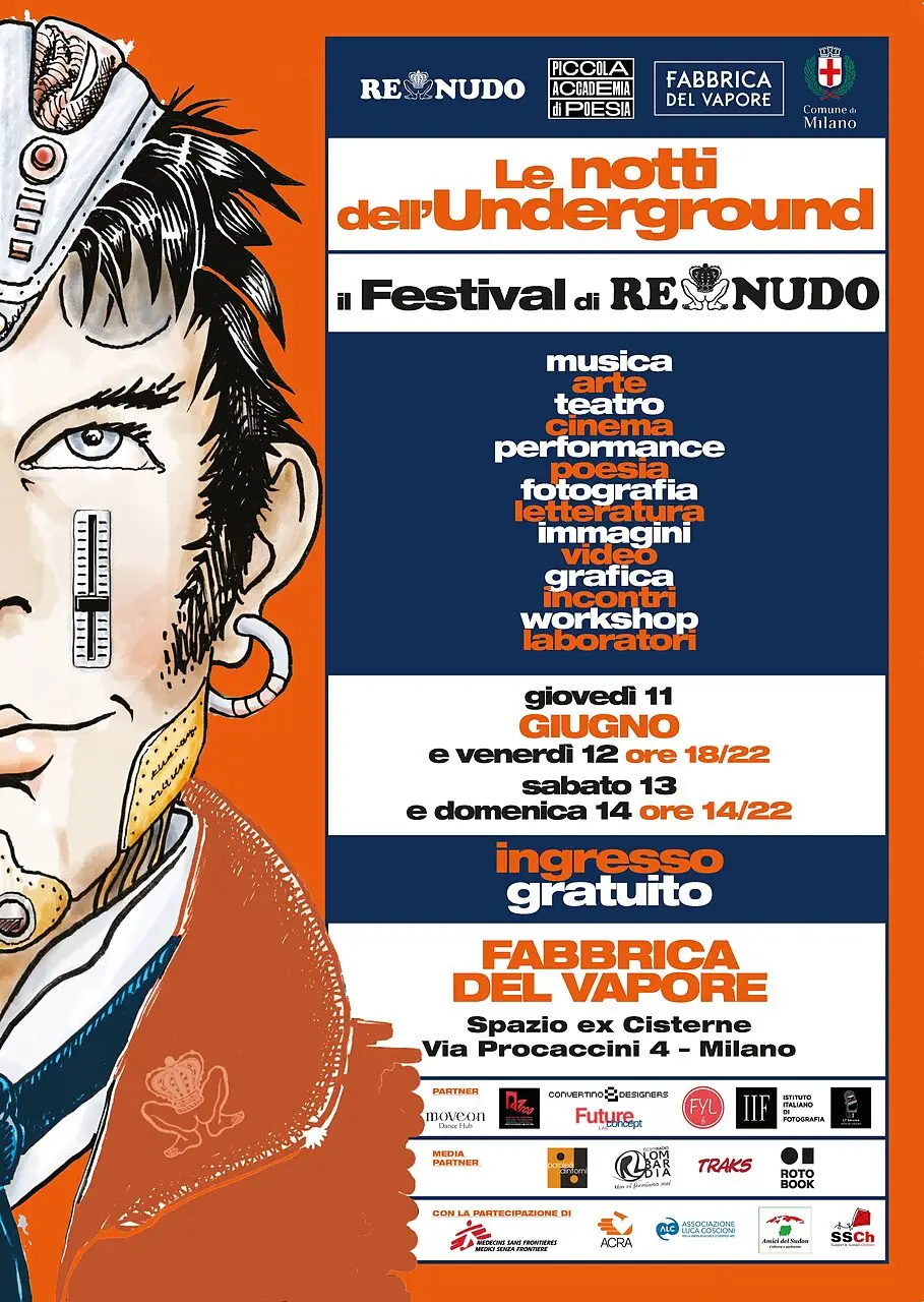 Locandina Festival di Re Nudo 2026