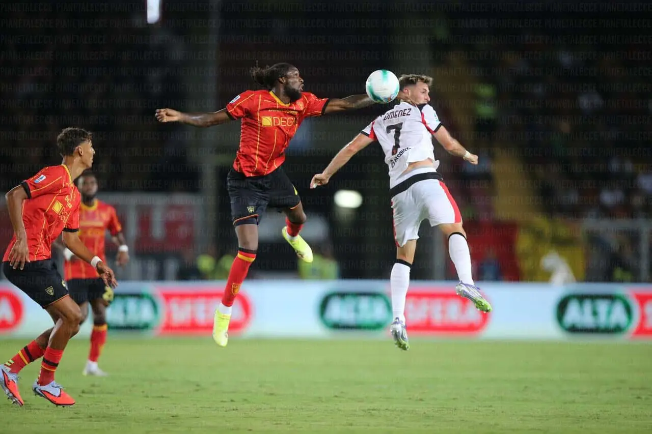 Lecce-MIlan Gaspar Gimenez