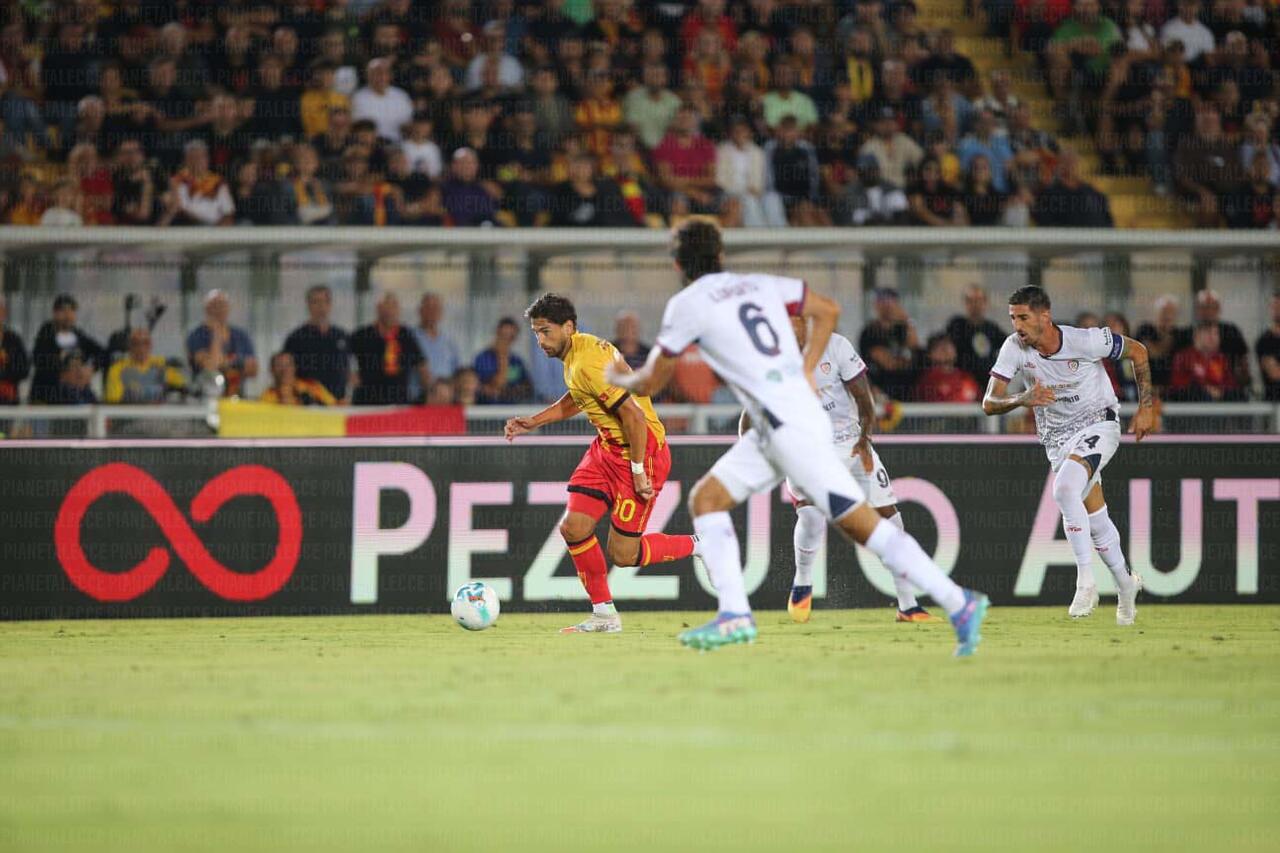 lecce-Cagliari pierotti deiola