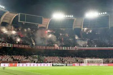 Tifosi del bari al San Nicola