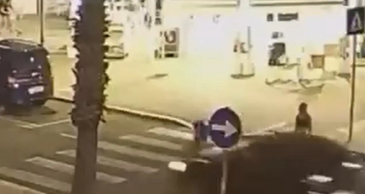 il frame dell'incidente