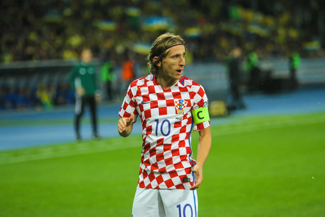 Modric con la Croazia