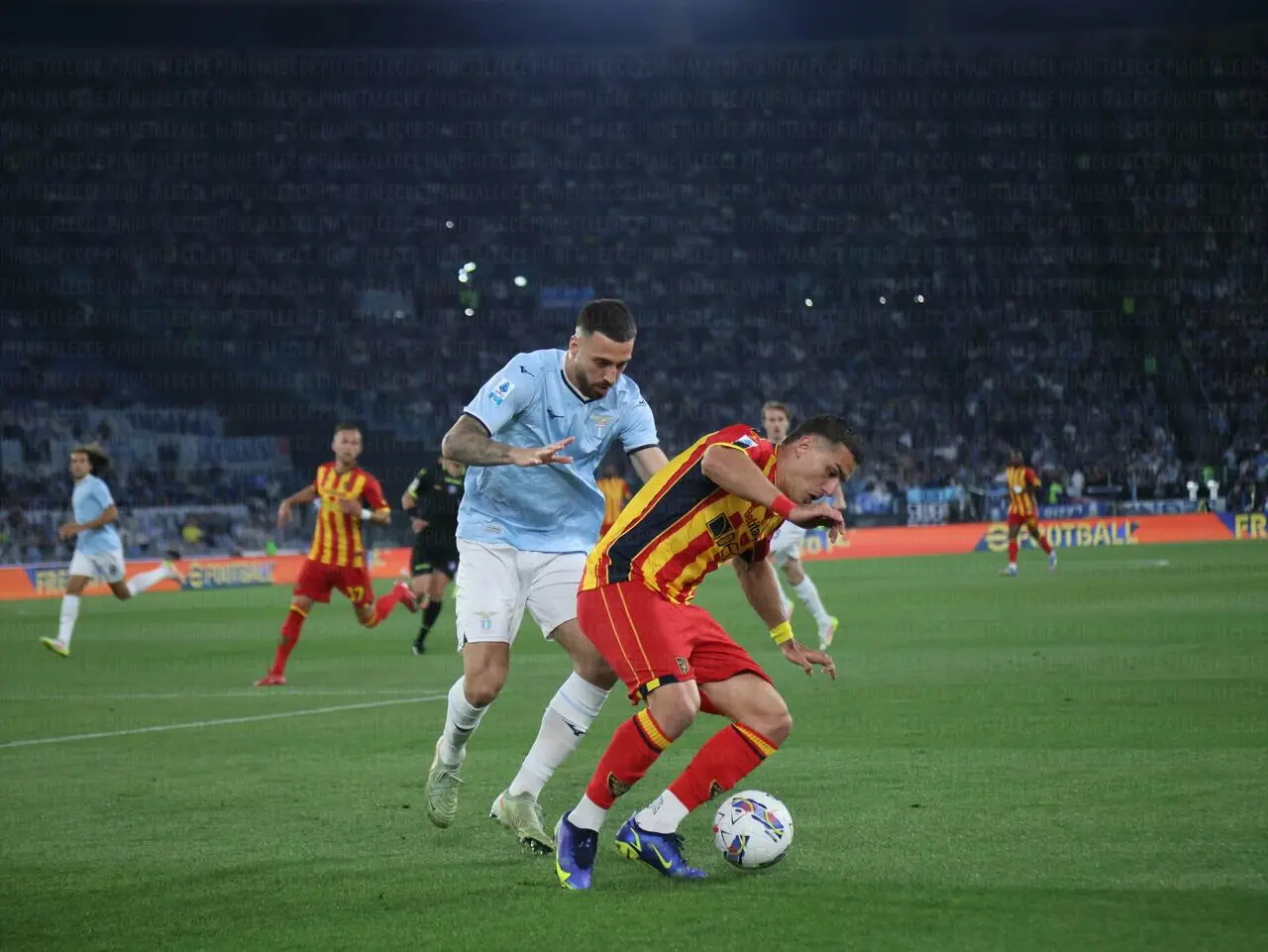 Lazio-Lecce krstovic