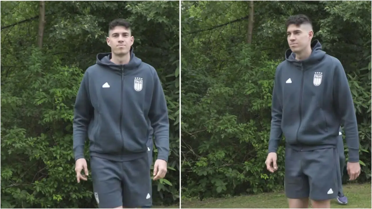 Alessandro Bastoni azzurro