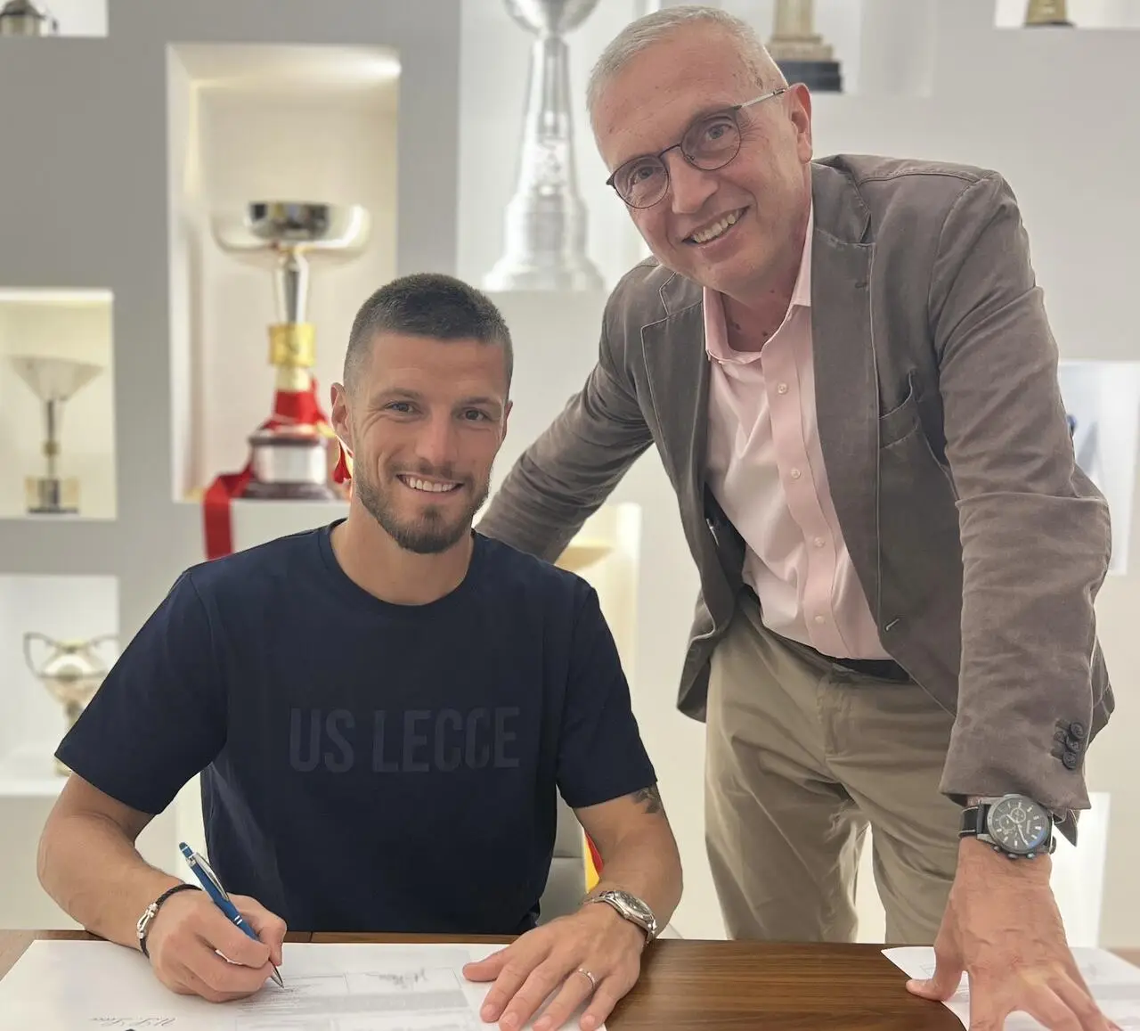 Frederic Guilbert con Mencucci