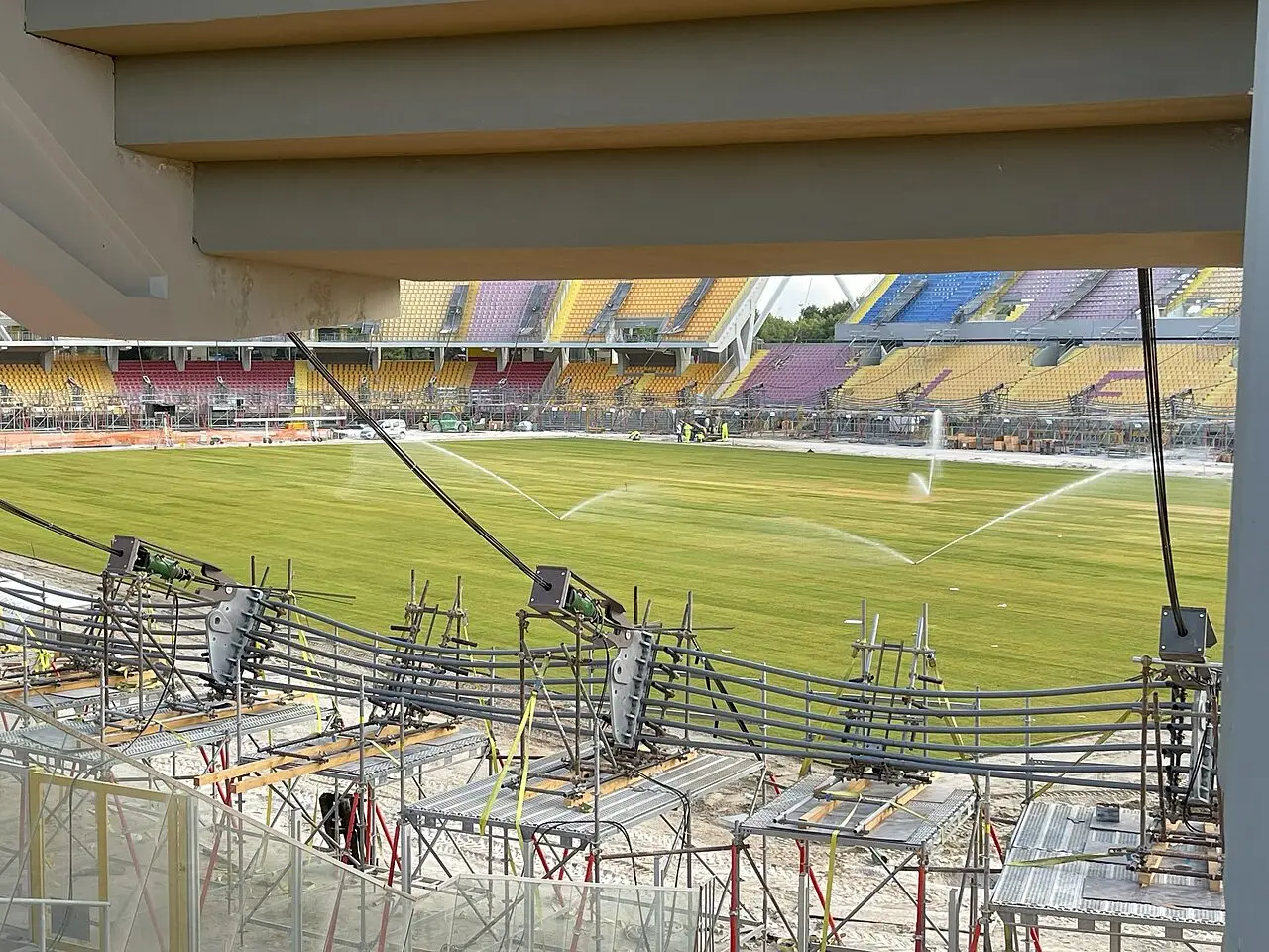 lavori stadio via del mare