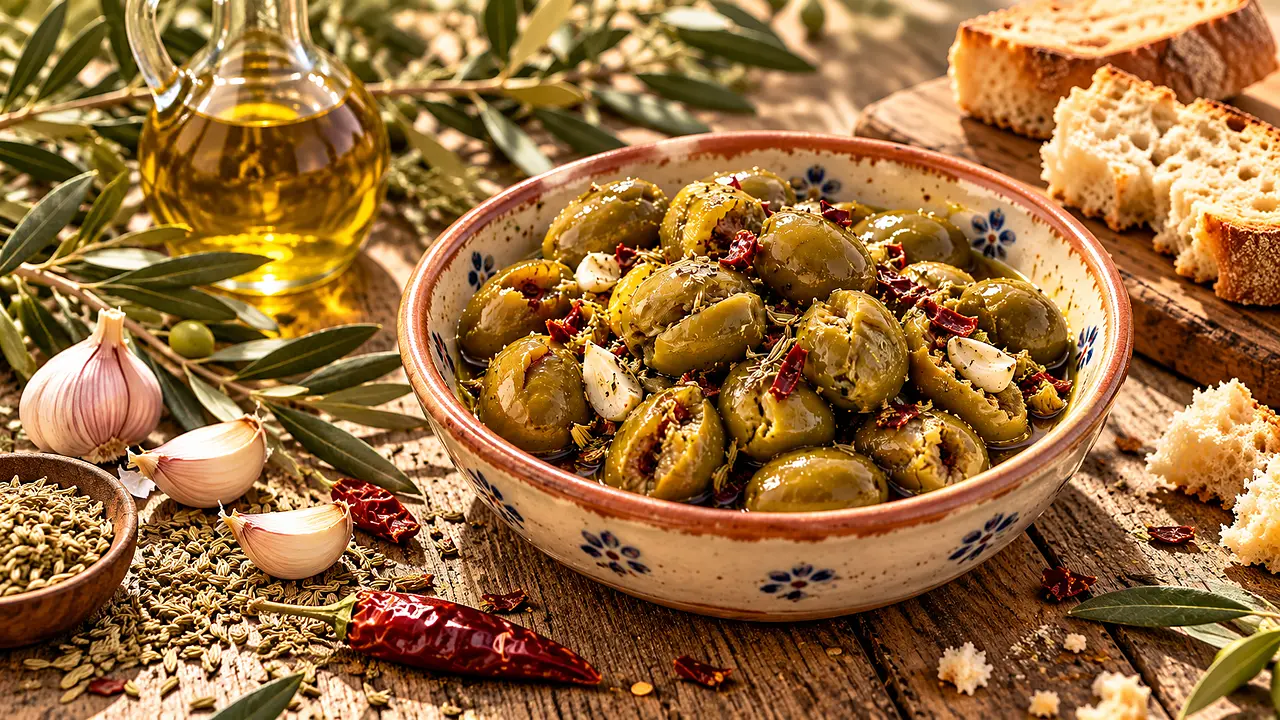 olive schiacciate
