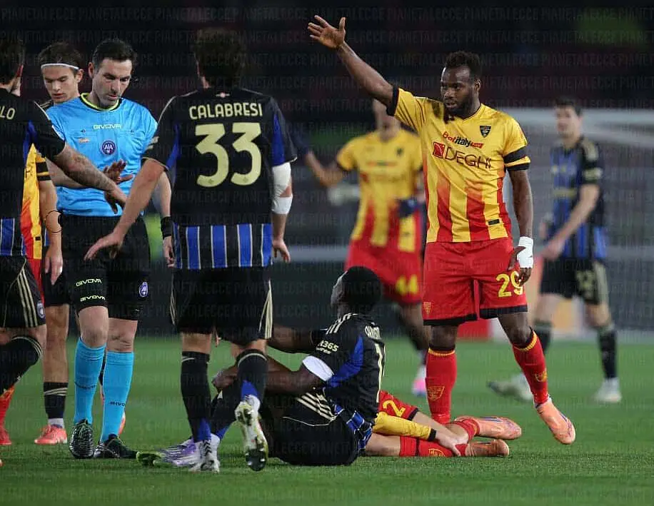 lecce-pisa sacchi coulibaly calabresi