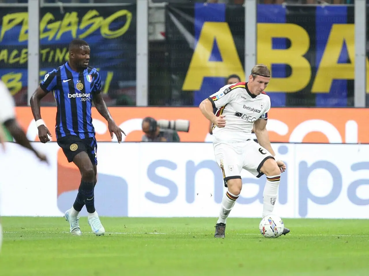 inter-lecce thuram baschirotto