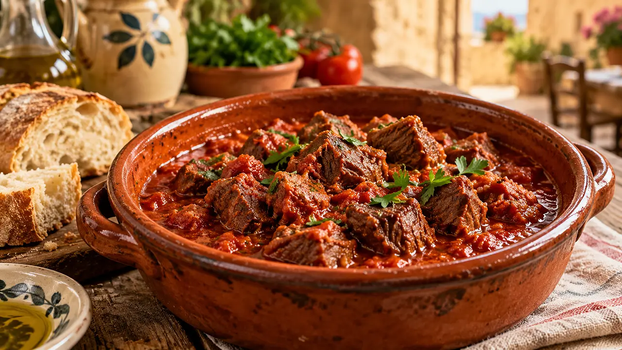 pezzetti di cavallo al sugo