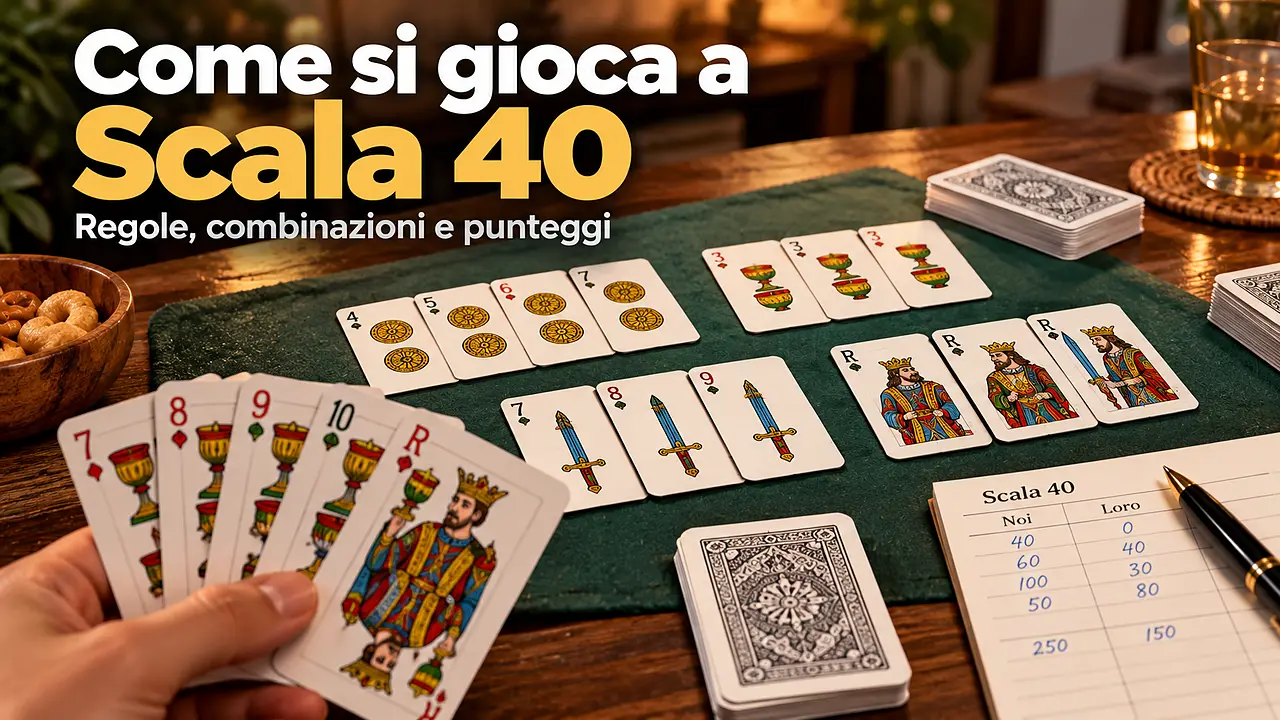 Come si gioca a Scala 40