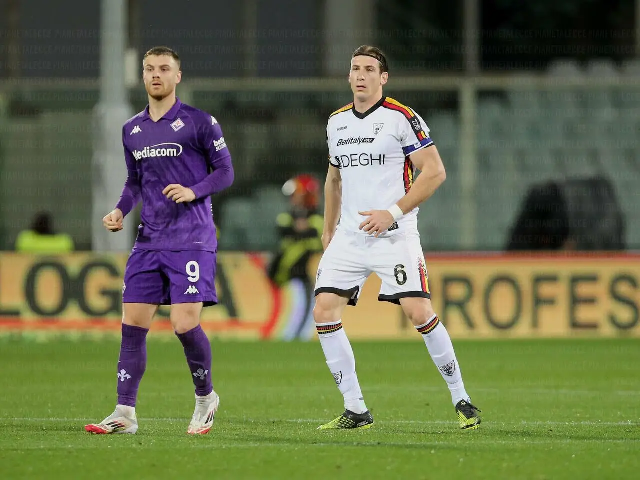 fiorentina lecce beltran baschirotto