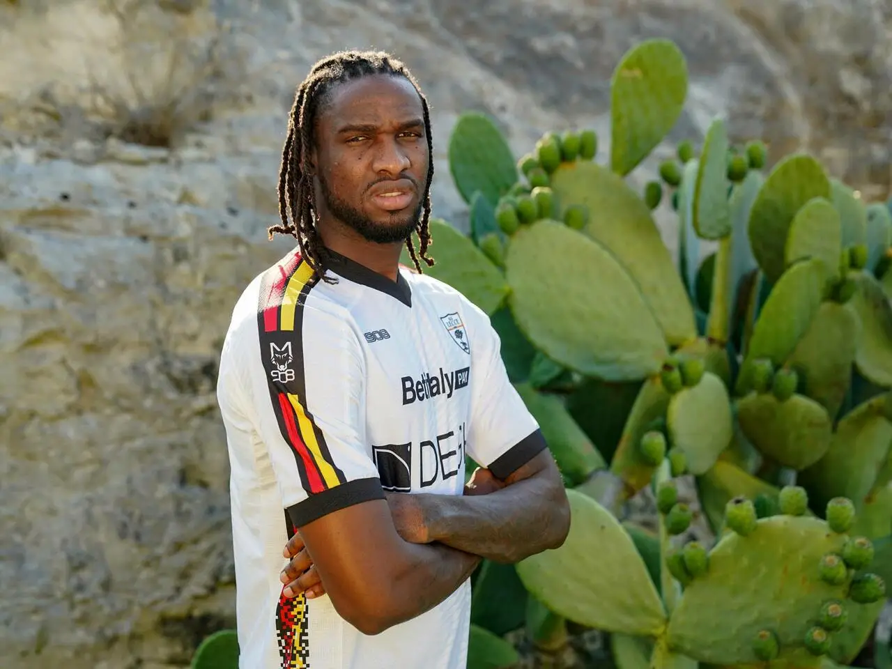 maglia bianca Lecce