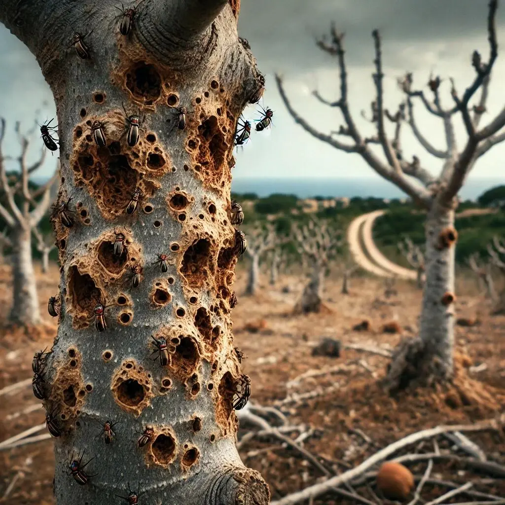 Albero di fico secco