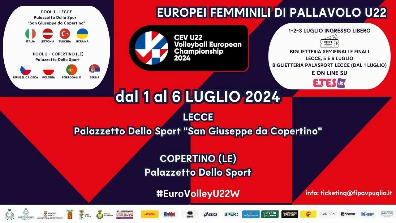 euro femminili volley
