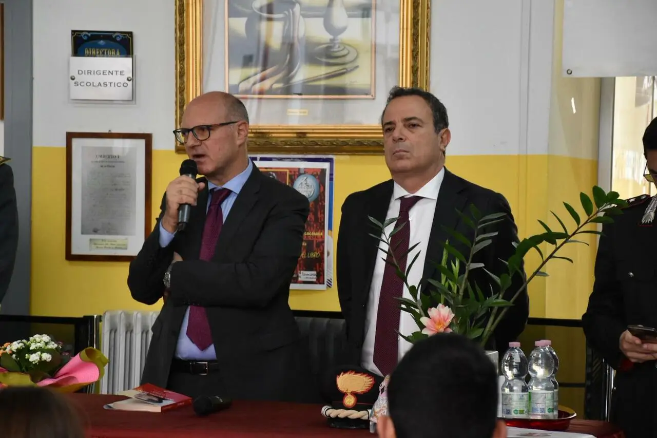 il questore Giampietro Lionetti e il prefetto Natalino manno