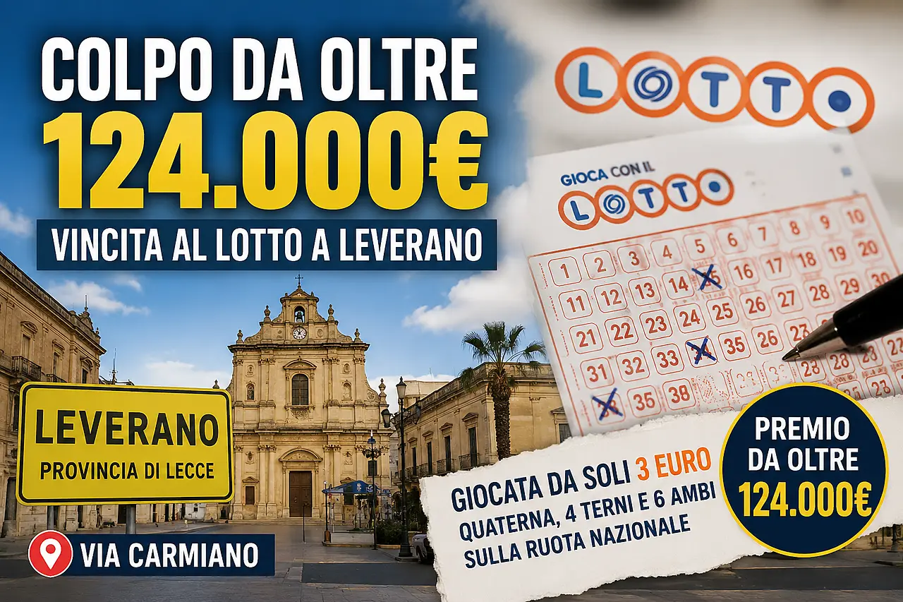leverano vincita