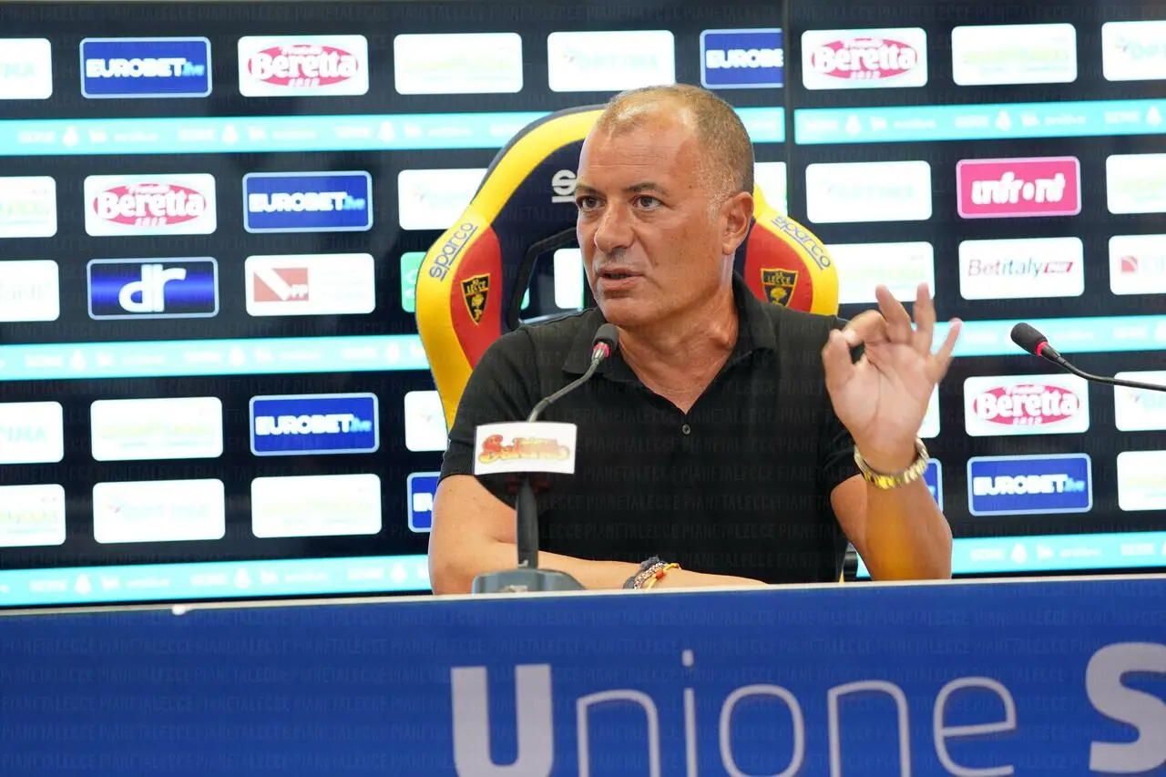 saverio sticchi damiani in sala stampa