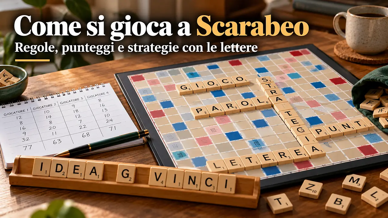Come si gioca a Scarabeo