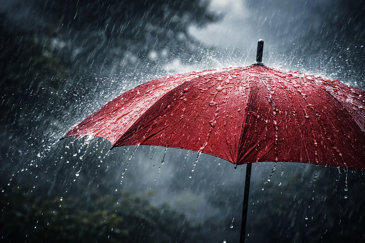pioggia ombrello