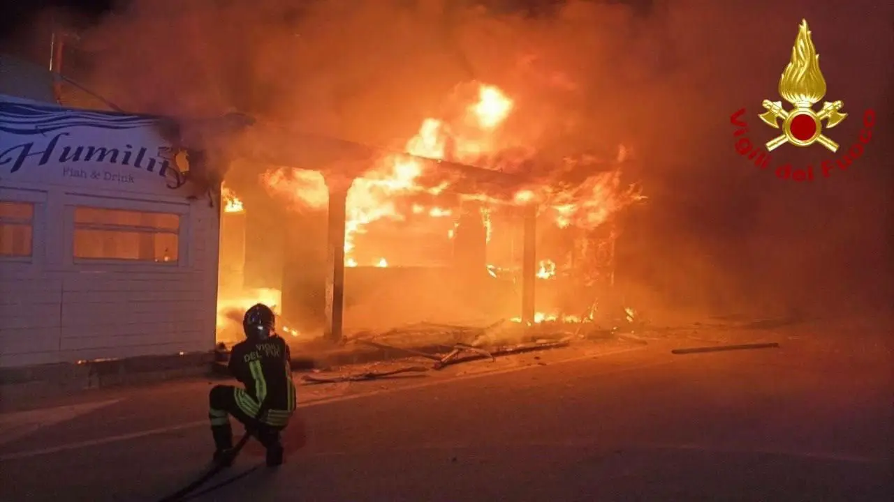 Incendio Porto Cesareo