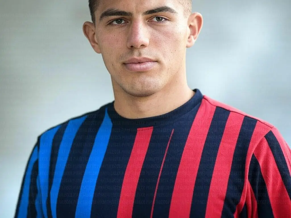 krstovic con la maglia di milan e inter