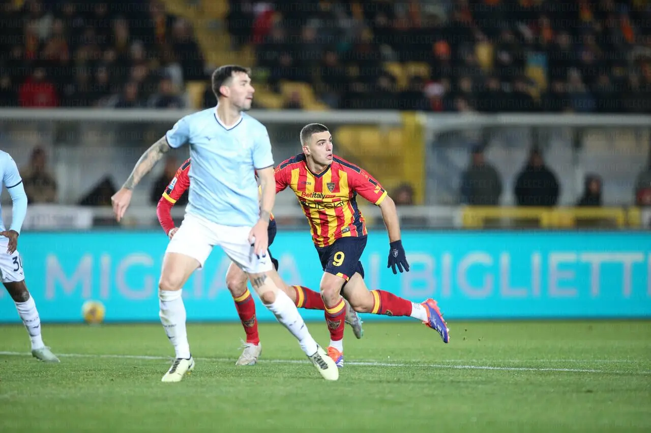 lecce lazio krstovic romagnoli
