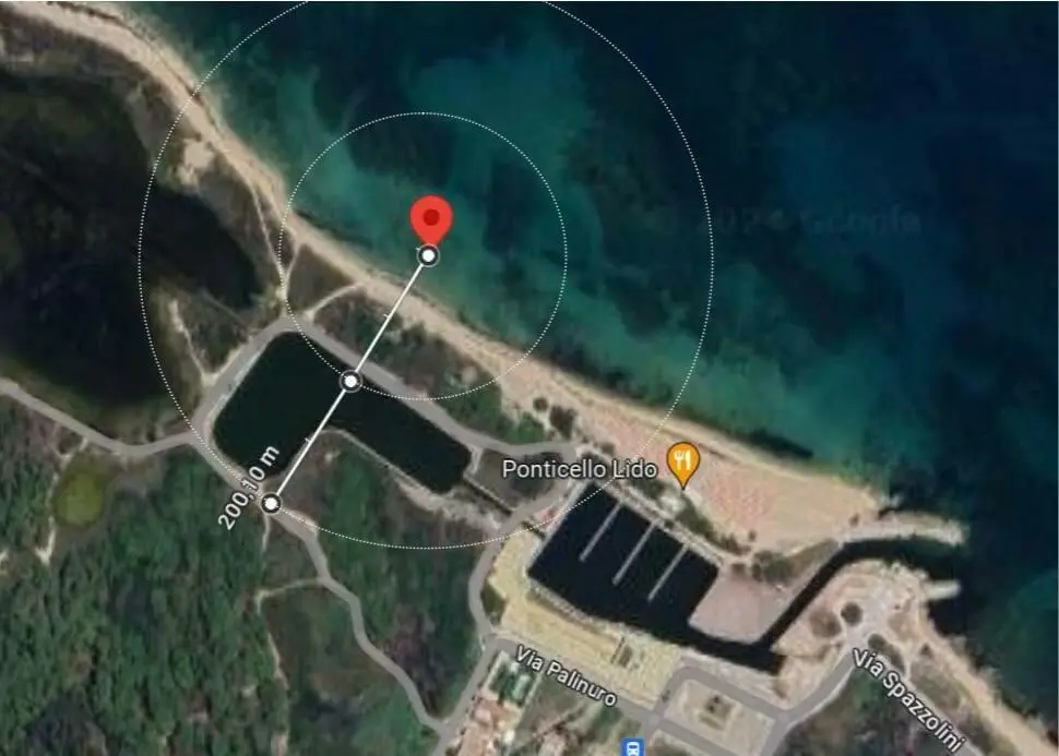 mappa posizionamento residuo bellico