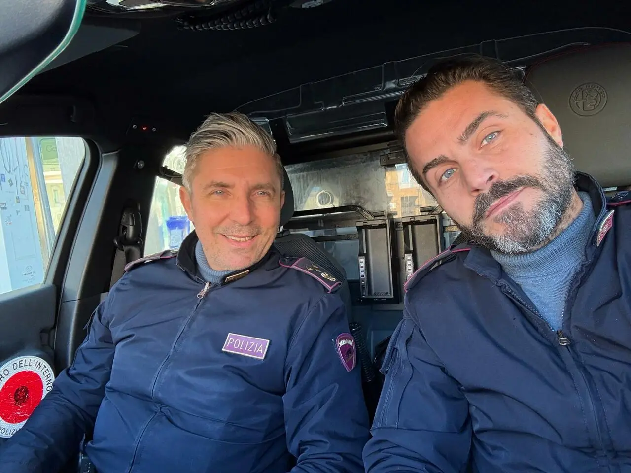 Foto Martinelli Francioso polizia