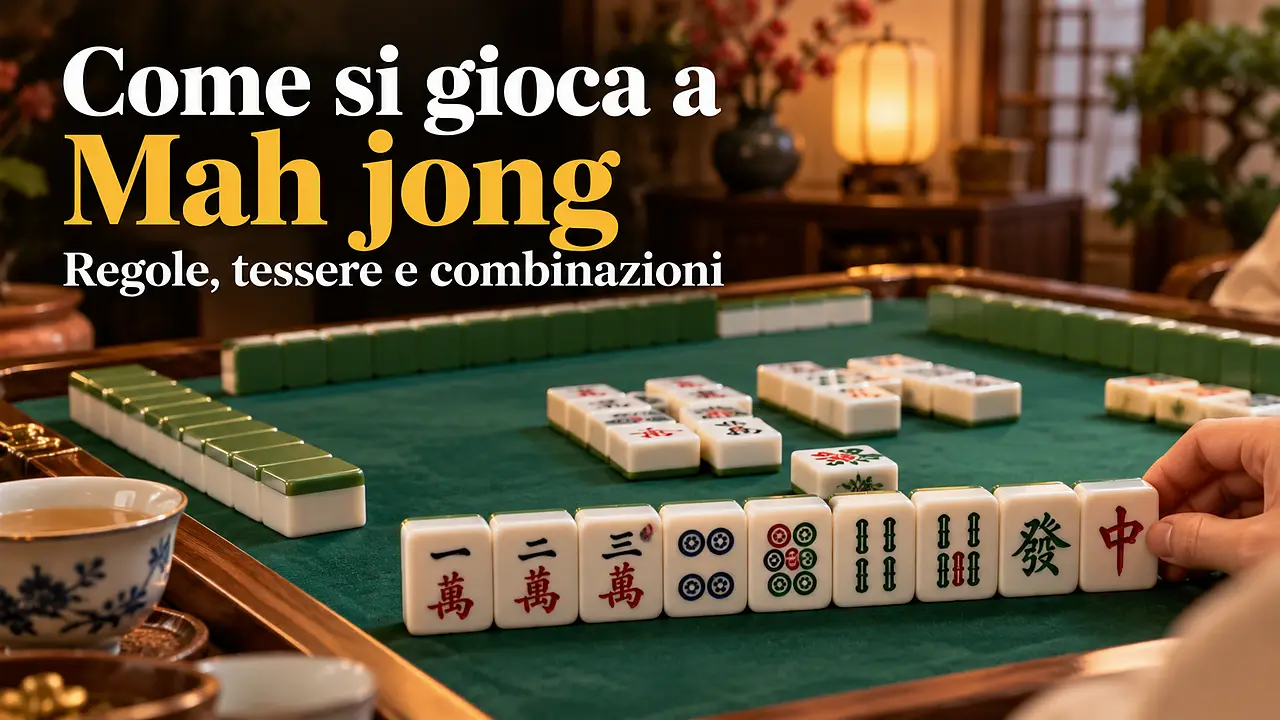 Come si gioca a Mah Jong