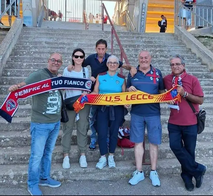 Lecce Cagliari tifosi