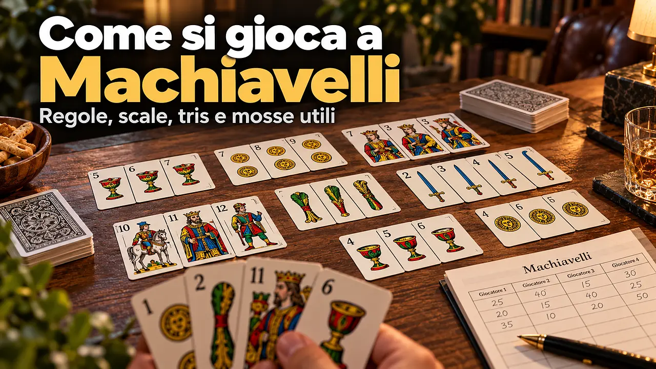 Come si gioca a Machiavelli