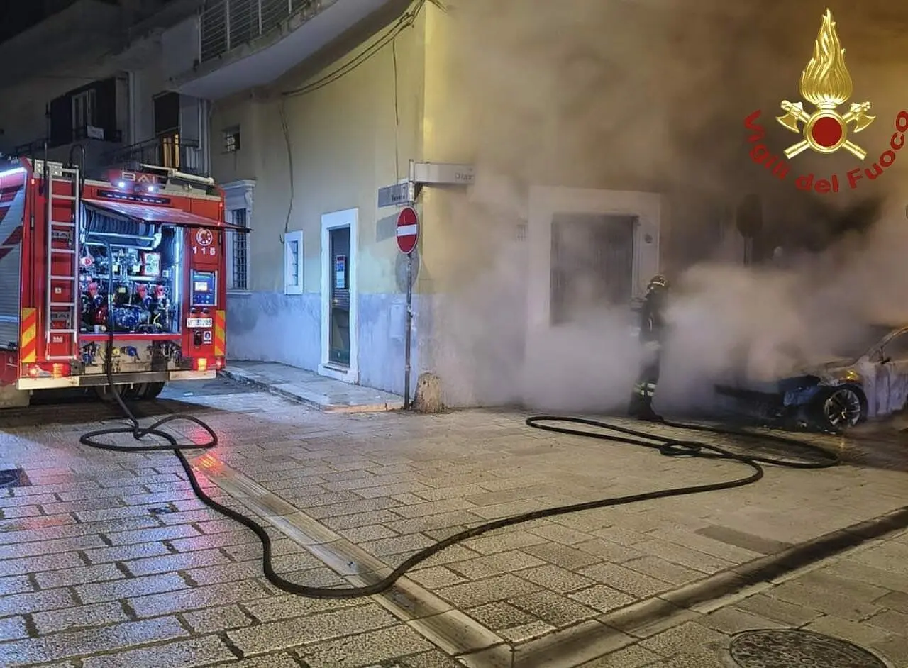 vigili del fuoco melendugno