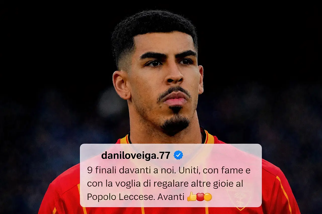 Il post Instagram di Danilo Veiga