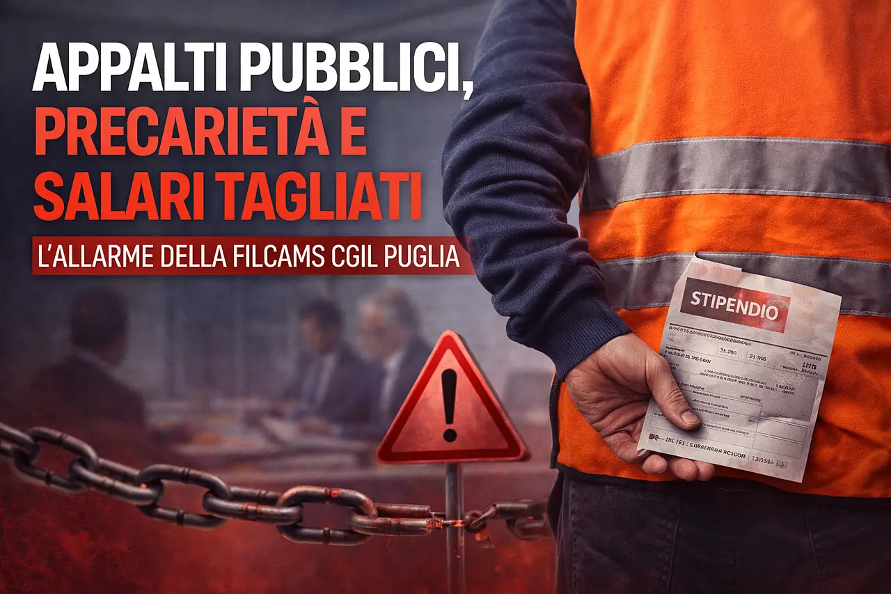 Precarietà e tagli agli appalto pubblici