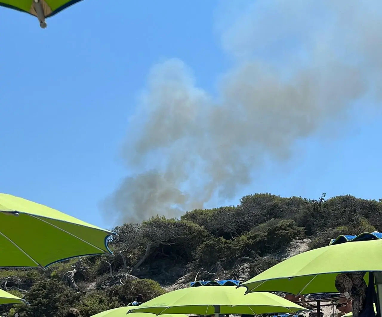 Incendio torre dell'orso
