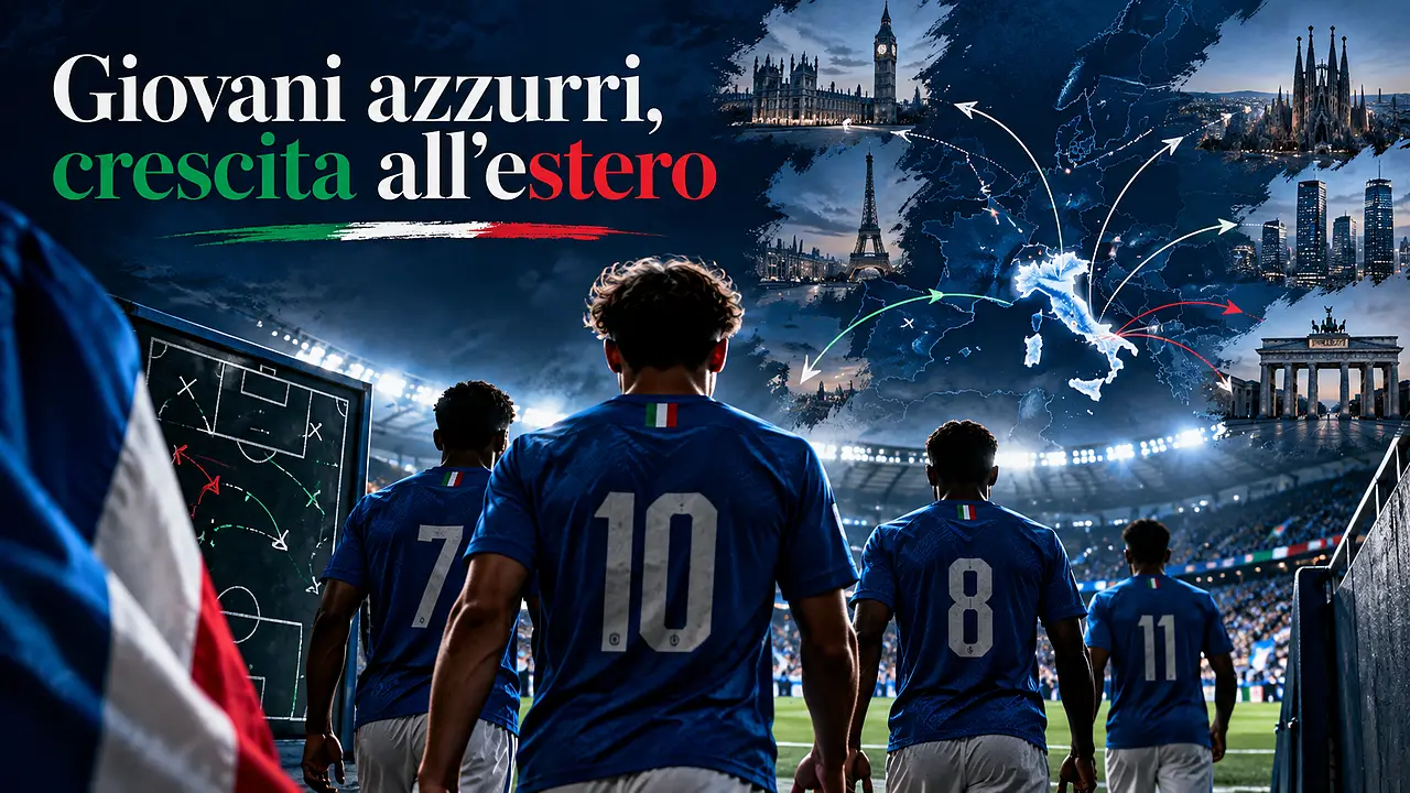 Giovani azzurri in viaggio europeo