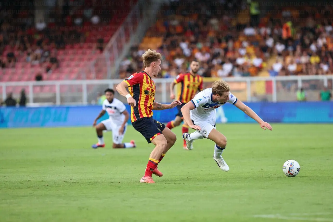 lecce-atalanta pierret brescianini
