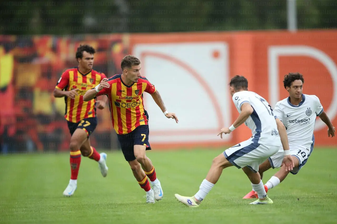 lecce-inter primavera  winkelmann ubani