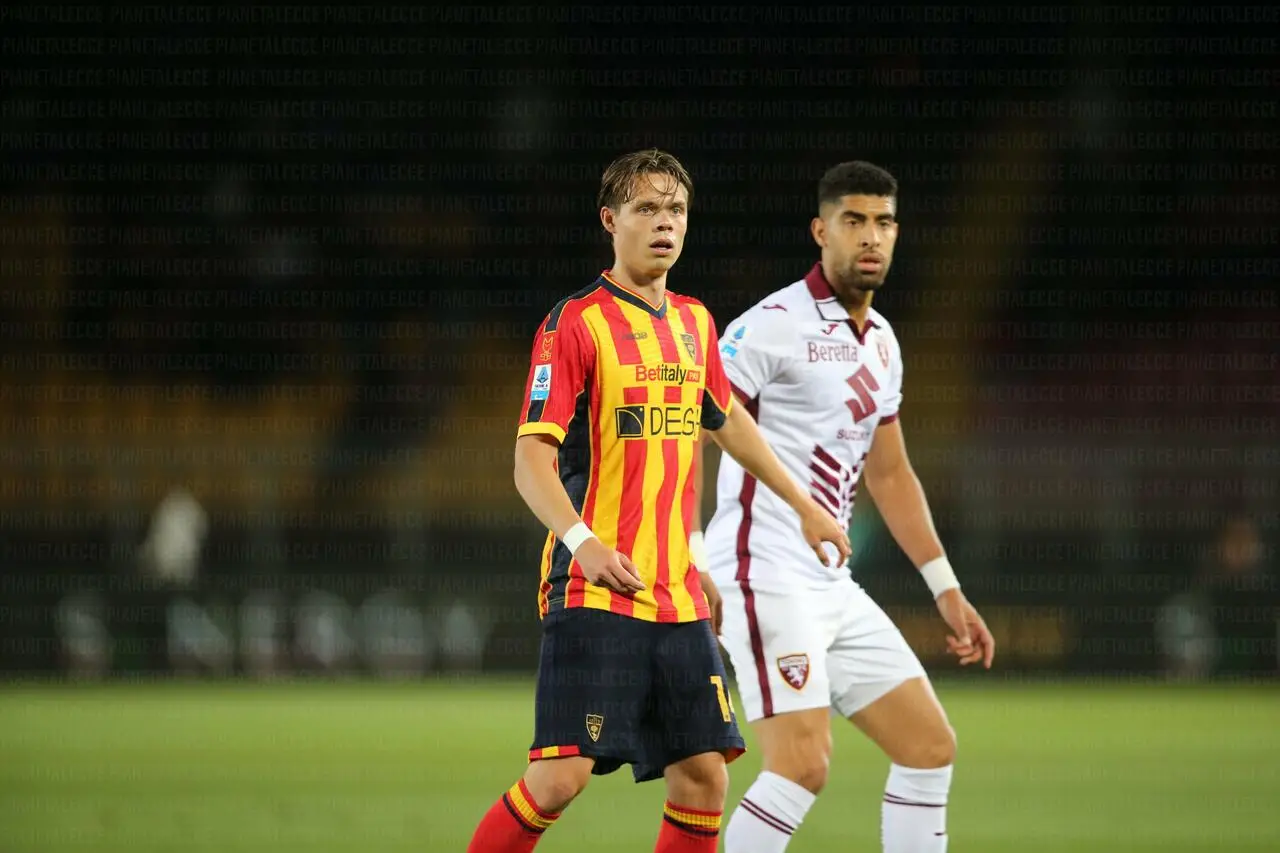 lecce torino Helgason Masina