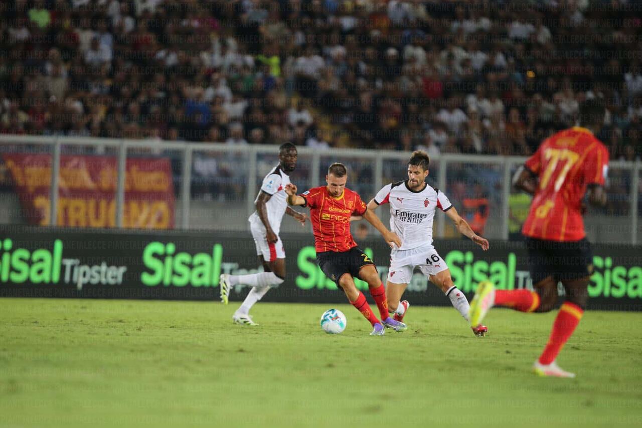 Lecce-Milan Gabbia Camarda