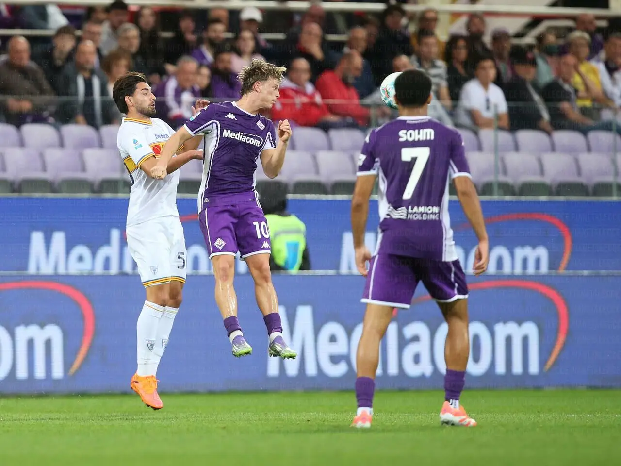 fiorentina-Lecce pierotti gudmundsson